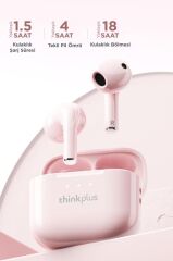 Lenovo Thinkplus Lp23 Pembe Kablosuz Bluetooth Kulakiçi Kulaklık