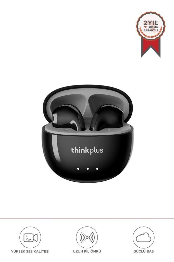 Lenovo Thinkplus Lp2 Pro Siyah Tws Bluetooth V5.4 Stereo Kulak İçi Bluetooth Kulaklık