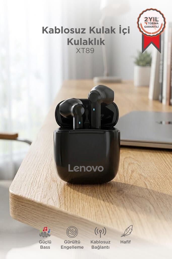 Bluetooth Kulaklık Kulak İçi Kablosuz Kulaklık XT89 Siyah