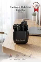 Bluetooth Kulaklık Kulak İçi Kablosuz Kulaklık XT89 Siyah