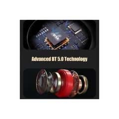 Lenovo XT89 Kablosuz Bluetooth Kulakiçi Kulaklık - Siyah