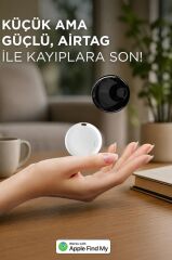 Takip Cihazı Apple Find My Uyumlu N Tag Beyaz