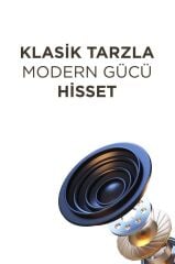 Torima D60 Kırmızı Nostalji Radyo Kablosuz Bluetooth Hoparlör