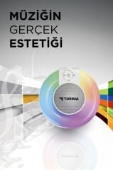 Torima D65 Beyaz RGB Işıklı Kablosuz Bluetooth Hoparlör