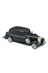 Bluetooth Hoparlör Retro Araba Tasarımlı 2x5W FM USB TF Speaker D55 Siyah