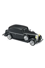 Bluetooth Hoparlör Retro Araba Tasarımlı 2x5W FM USB TF Speaker D55 Siyah