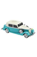Torima D55 Turkuaz Retro Araba Tasarımlı Bluetooth Hoparlör  2x5W  FM + USB + TF Kart