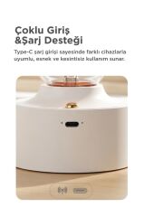 Bluetooth Hoparlör Vintage Gaz Lambası Işıklı Şarjlı Speaker D53 Nikel