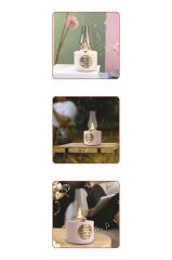 Bluetooth Hoparlör Vintage Gaz Lambası Işıklı Şarjlı Speaker D53 Pembe