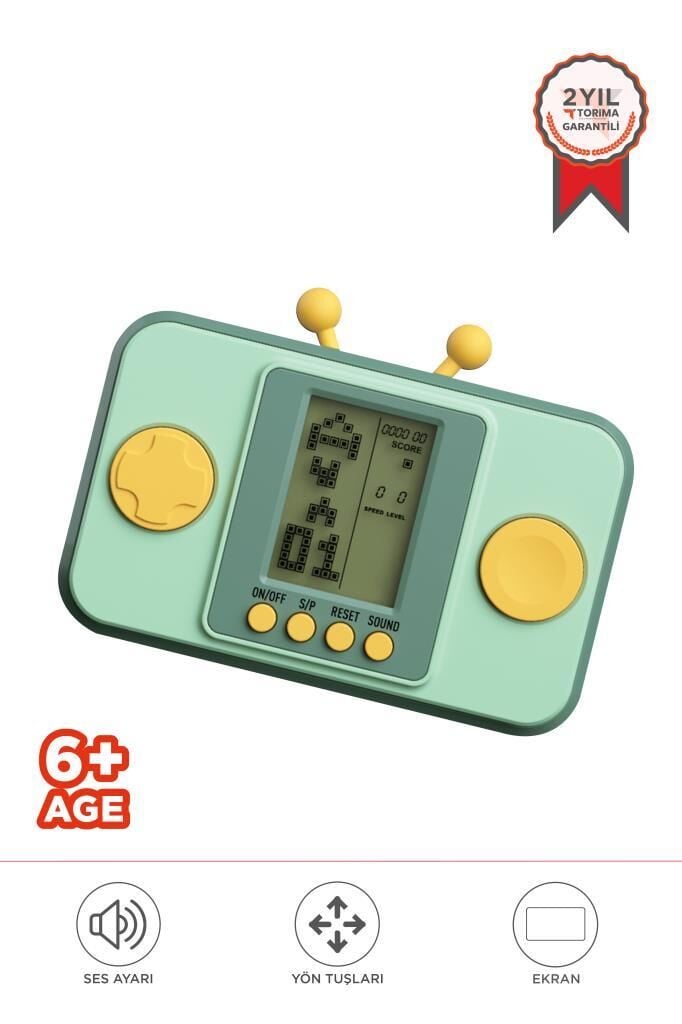 Torima GC-010 Yeşil El Atarisi Tetris Gameboy Joystick Oyun Kolu Atari