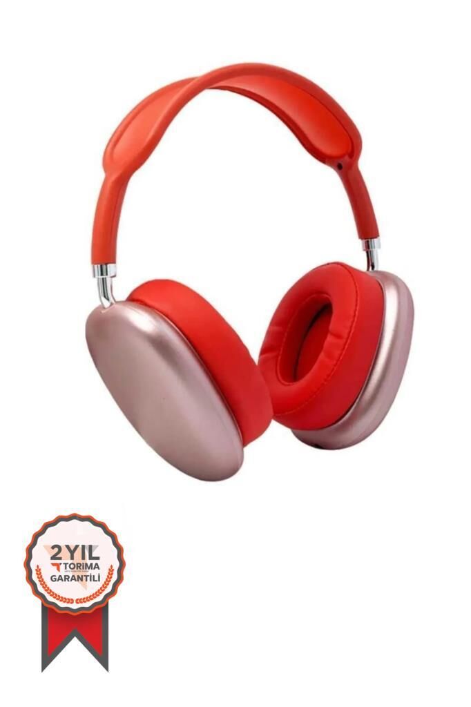 Torima P9 Bluetooth Kablosuz Stereo Kulaklık Kırmızı