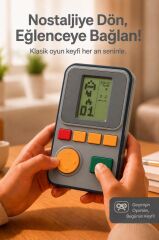 Oyun Kolu Atari Joystick Tetris Gameboy GC011 Gri
