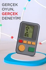 Oyun Kolu Atari Joystick Tetris Gameboy GC011 Gri