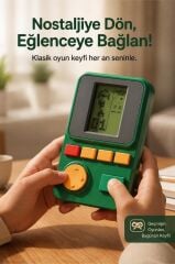 Oyun Kolu Atari Joystick Tetris Gameboy GC011 Yeşil