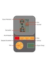 Torima GC-011 Beyaz El Atarisi Joystick Tetris Gameboy Oyun Kolu Atari
