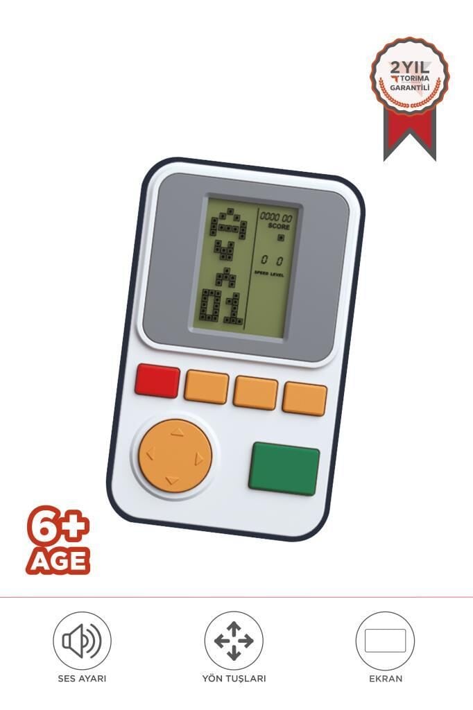 Torima GC-011 Beyaz El Atarisi Joystick Tetris Gameboy Oyun Kolu Atari