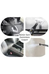 Buharlı Temizleyici Halı Koltuk Cam Zemin ve Mutfak Temizleme Buhar Makinesi TSC01 Gri