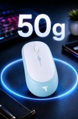 Mouse Çift Modlu Sessiz Kablosuz Fare TM16 Pembe