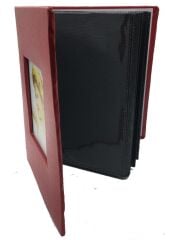 4X6 (10X15) 100'lük Fotoğraf Albüm Kırmızı