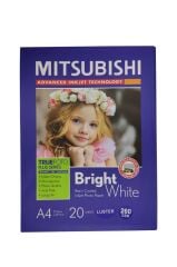 Mitsubishi Fotoğraf Kağıdı 260 Gr A4 Inkjet Kağıt Mat