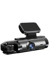 Araç İçi Kamera Gece Görüşlü 1080P Ön ve İç Geri Görüş Kamerası TA09 Siyah
