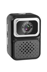 Dijital Fotoğraf Makineleri Video Kamera Mini Anahtarlık 480P CMR36 Siyah