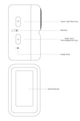 Dijital Fotoğraf Makineleri Video Kamera Mini Anahtarlık 480P CMR36 Siyah