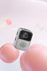 Dijital Fotoğraf Makineleri Video Kamera Mini Anahtarlık 480P CMR36 Gümüş