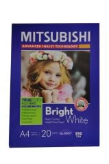 Mitsubishi Fotoğraf Kağıdı 260 Gr A4 Inkjet Kağıt Parlak