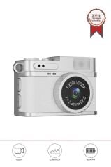 Torima CMR-35 Beyaz Dijital Mini Cep Boy Anahtarlık 1080P Video Fotoğraf Makinesi Kamera