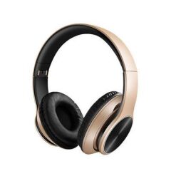 Bluetooth Kulaklık Kulak Üstü Kablosuz Kulaklık P575 Altın