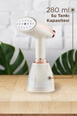 Buharlı Ütü Kırışık Giderici Taşınabilir Dikey Seyehat Ütüsü 1500W KY003 Beyaz