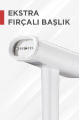 Torima KG3112 Beyaz Buharlı Kırışık Giderici 1200W Taşınabilir Seyahat Boy Dikey Ütü