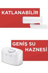Torima KG3112 Beyaz Buharlı Kırışık Giderici 1200W Taşınabilir Seyahat Boy Dikey Ütü