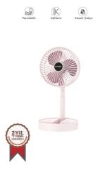 Torima F-06 Pembe Mini Fan Vantilatör Masa Fan