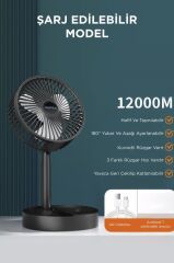 Vantilatör Mini Masa Fan F-06 Siyah