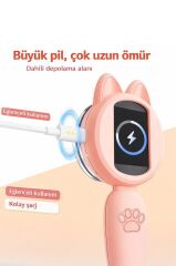 Mini Dijital Mikroskop Led Işıklı HD IPS Ekranlı Eğitici Oyuncak TSM02 Pembe