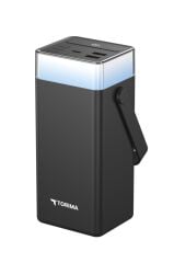 Taşınabilir Batarya 40000 Mah Type-C Lightning Hızlı Şarj Rgb Işıklı 22,5W Powerbank TRM-1041 Siyah