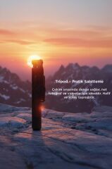 Tripod Çok Amaçlı Kumandalı Android Ios Uyumlu Selfie Çubuğu Q07 Siyah