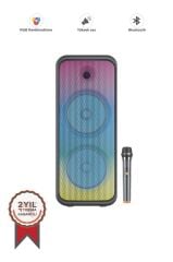 Torima D30 Siyah Mikrofonlu Kumandalı Bluetooth Hoparlör