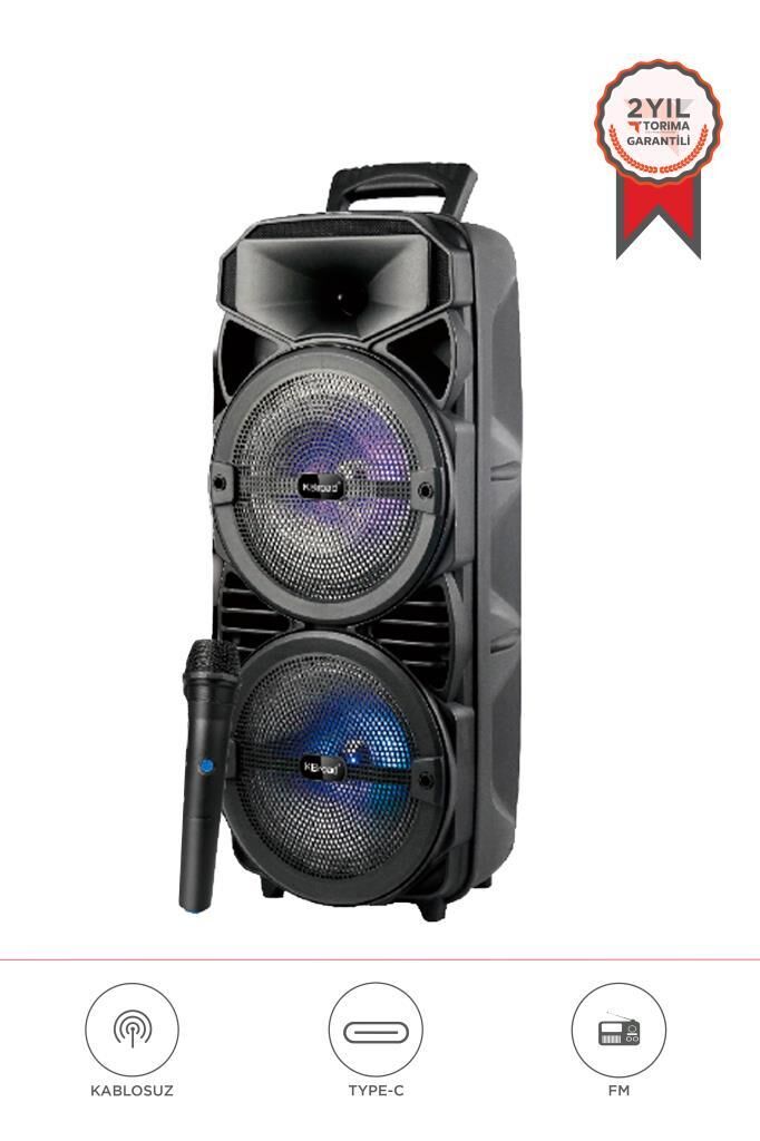 Torima KTS-2411 Mikrofonlu 5.0 Bluetooth Hoparlör Fm Radyo Speaker