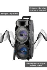 Bluetooth Hoparlör Mikrofonlu Speaker KTS-2411 Siyah