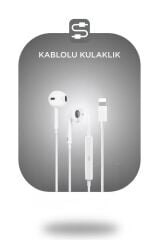 Kablolu Kulaklık Iphone Lightning Girişli Kulak İçi Kulaklık TRM POP-UP