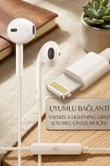Kablolu Kulaklık Iphone Lightning Girişli Kulak İçi Kulaklık TRM POP-UP