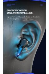 Oyuncu Kulaklığı Kablosuz Kulakiçi Rgb Işıklı Çift Mikrofonlu 3 Modlu Bluetooth 5.2 Tg-g20