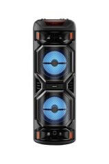 Torima D27 Siyah RGB Işıklı Mikrofonlu Kumandalı USB/TF/FM/MIC/BT Bluetooth Hoparlör