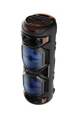 Torima D27 Siyah RGB Işıklı Mikrofonlu Kumandalı USB/TF/FM/MIC/BT Bluetooth Hoparlör