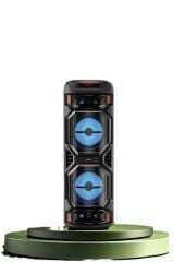 Torima D27 Siyah RGB Işıklı Mikrofonlu Kumandalı USB/TF/FM/MIC/BT Bluetooth Hoparlör