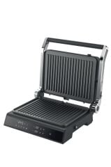 Tost Makinesi 2000W Dijital Ekranlı Çıkarılabilir Plakalı Izgara Makinesi TG PRO500 Siyah