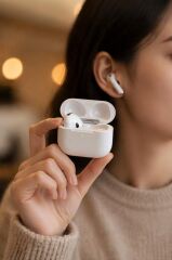 Bluetooth Kulaklık Kulak İçi Anc Kablosuz Kulaklık TRM-GO2 Beyaz